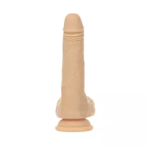 Naked Addiction - Roterende & Stotende Vibrerende Dildo met Afst. 19 cm