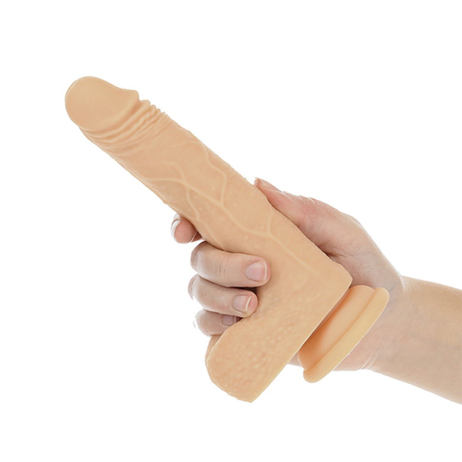 Naked Addiction - Roterende & Stotende Vibrerende Dildo met Afst. 19 cm Vrouwen Speeltjes