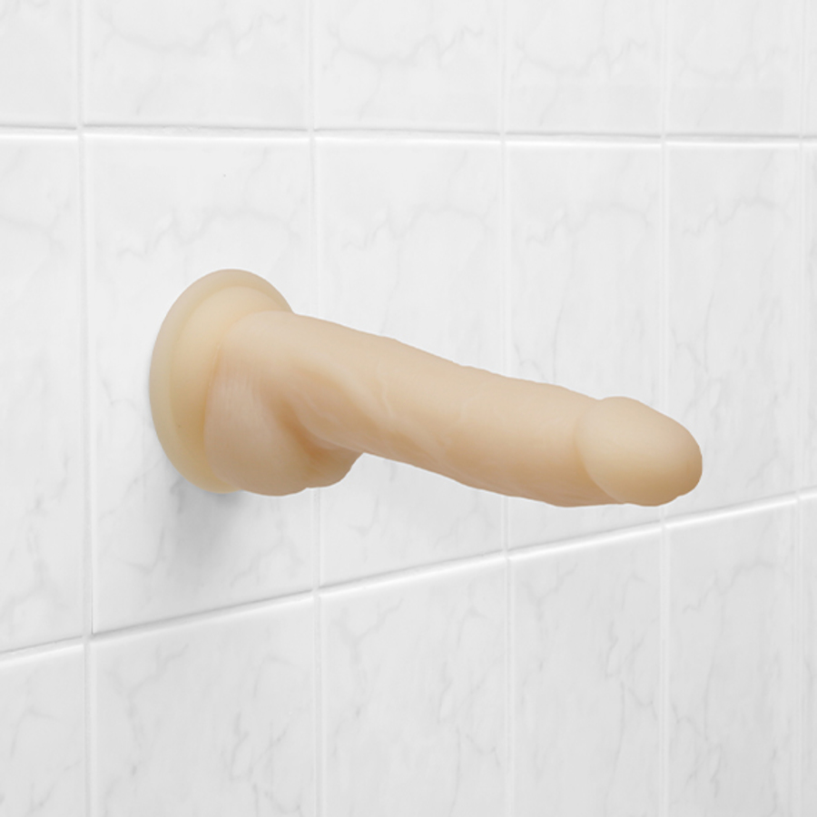 Naked Addiction - Dual Density Dildo 20 cm Vanille Vrouwen Speeltjes