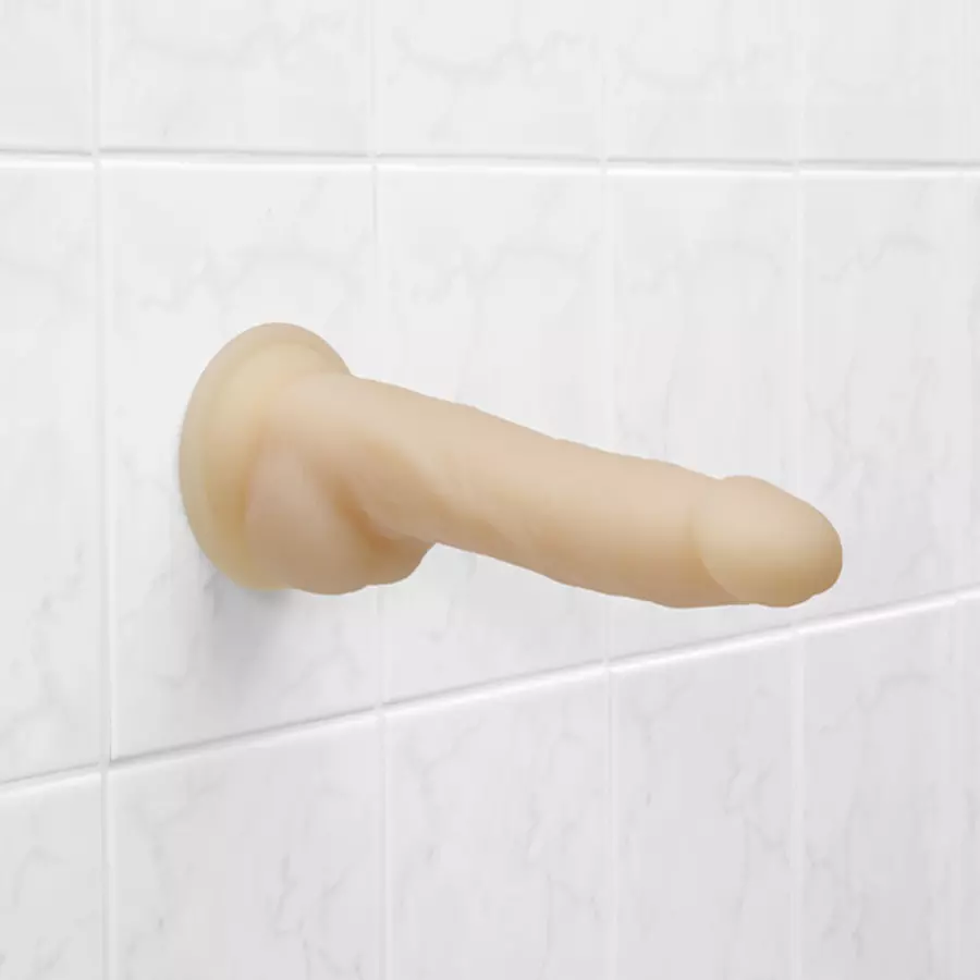 Naked Addiction - Dual Density Dong 20 cm Vanilla Toys for Her
