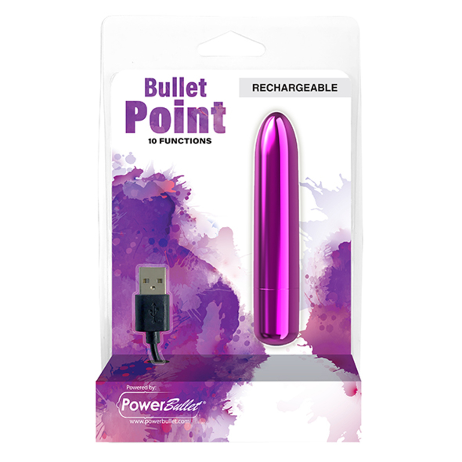 PowerBullet - Bullet Point Clitoris Vibrator met 10 Standen  Vrouwen Speeltjes