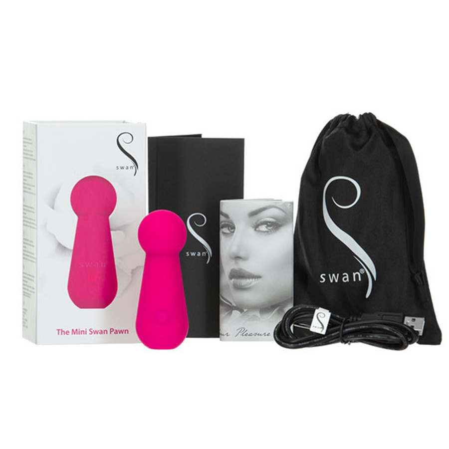 Swan - The Mini Swan Pawn USB-rechargeable Clitoris Vibrator Toys for Her