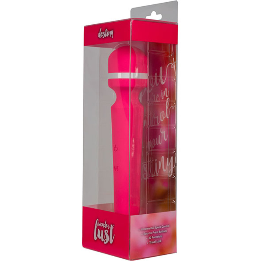 Wonderlust - Destiny USB-Oplaadbare Power Wand Massager Vrouwen Speeltjes