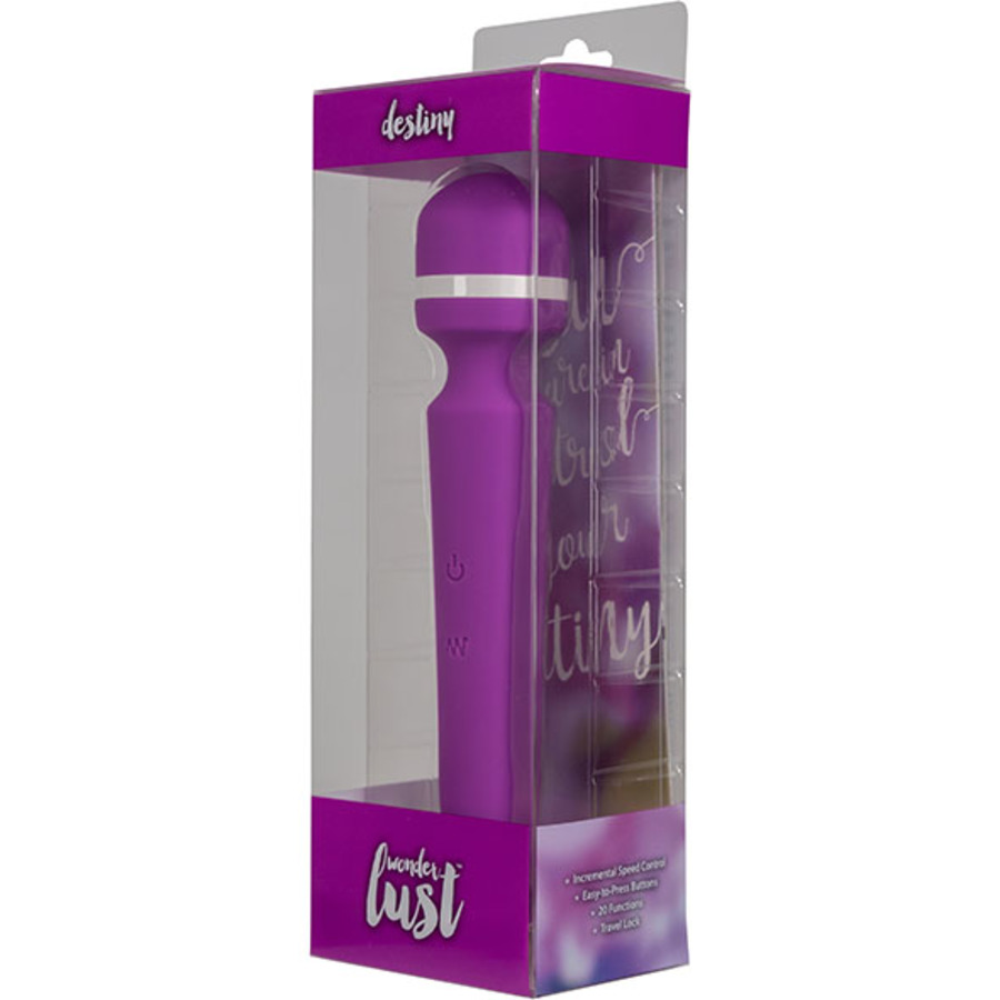 Wonderlust - Destiny USB-Oplaadbare Power Wand Massager Vrouwen Speeltjes