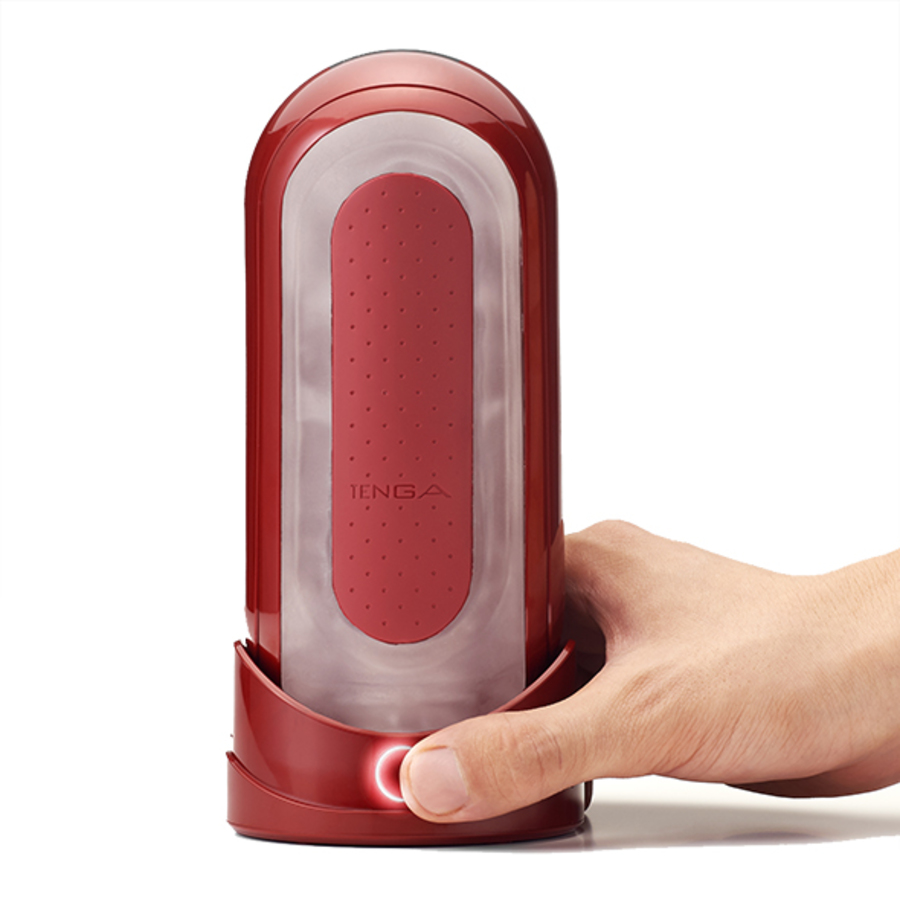 Tenga - Flip Zero 0 Red and Flip Warmer Set Male Sextoys