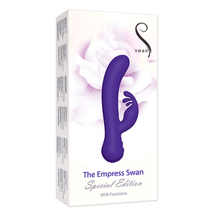 Swan - Empress USB-rechargeable Dual Special Edition Vibrator Toys for Her
