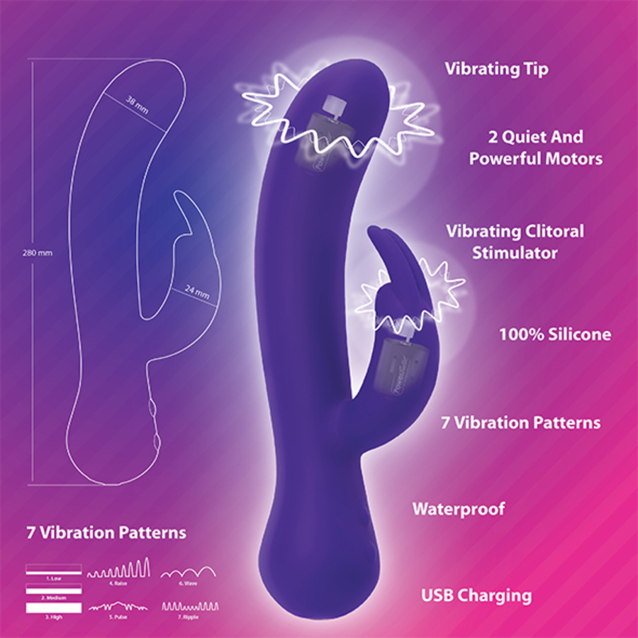 Swan - Majestic USB-oplaadbare Duale Special Edition Vibrator Vrouwen Speeltjes