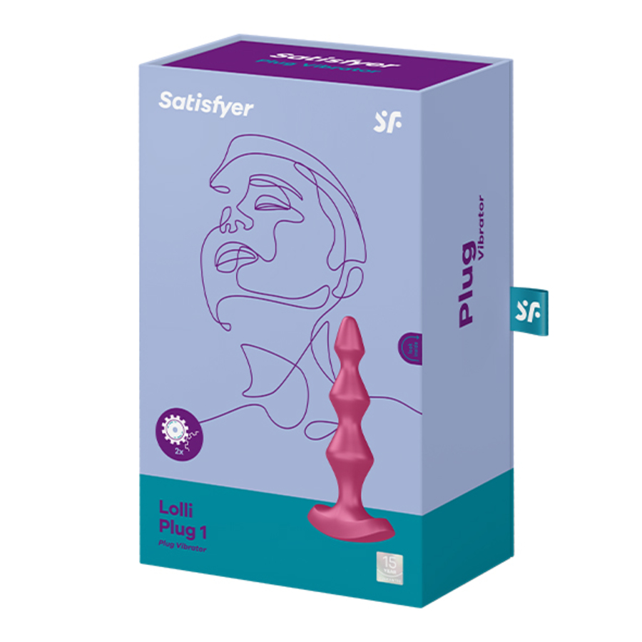 Satisfyer - Lolli Plug 1 USB-oplaadbare Anale Vibrator Anale Speeltjes