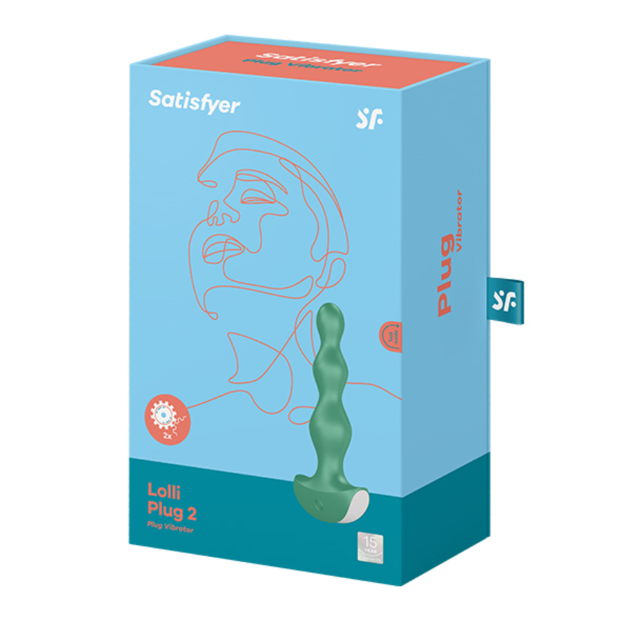 Satisfyer - Lolli Plug 2 USB-oplaadbare Anale Vibrator Anale Speeltjes