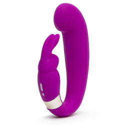 Happy Rabbit - G-Spot Clitoral Curve Vibrator USB-rechargeable Happy Rabbit - G-Spot Clitoral Curve Vibrator USB-rechargeable Toys for Her