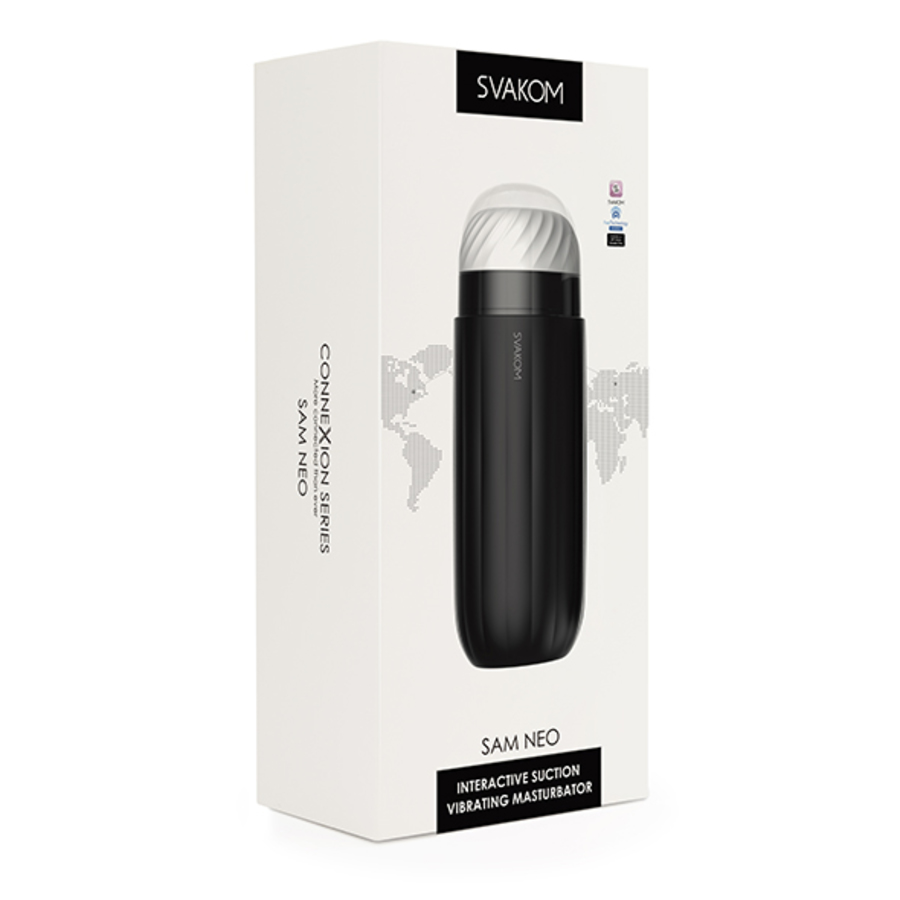 Svakom - Sam Neo App Controlled Interactive Masturbator Male Sextoys