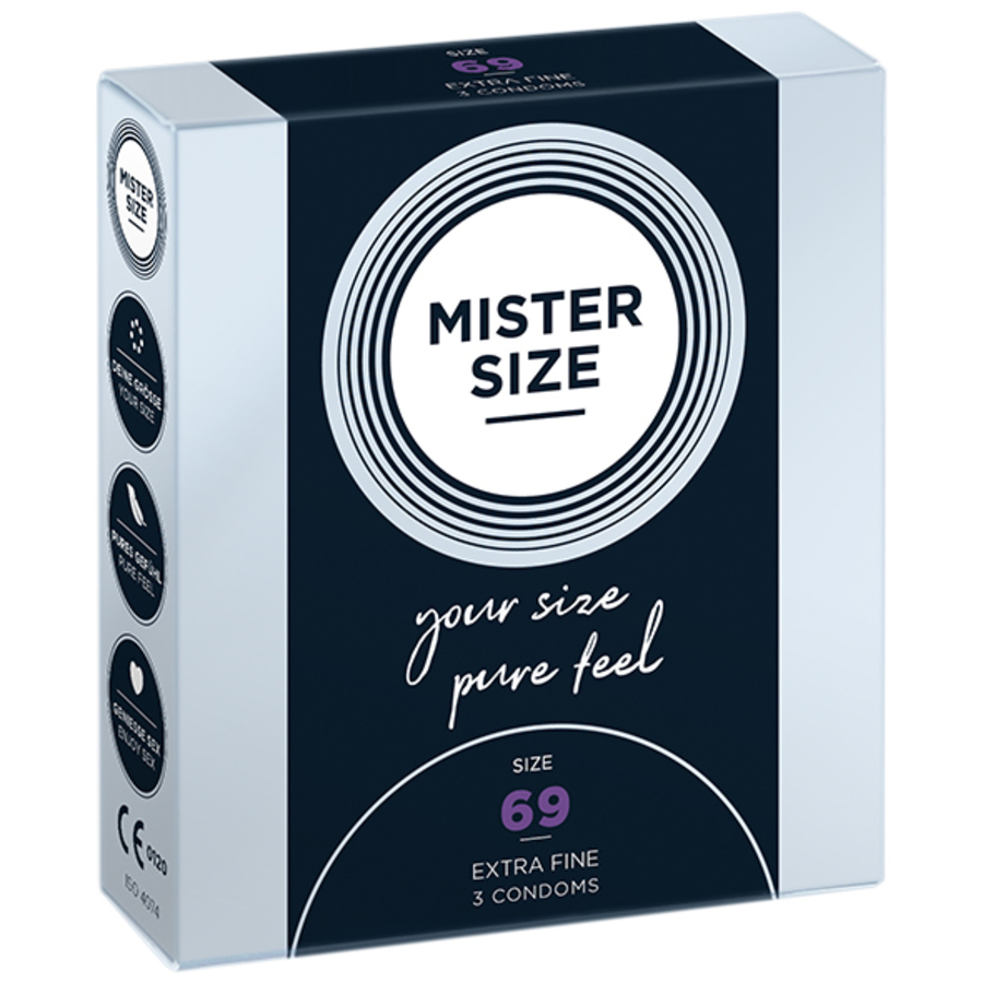 Mister Size -  69 mm Condoms 3 Pieces Accessoires