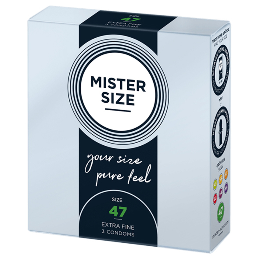 Mister Size -  69 mm Condoms 3 Pieces Accessoires