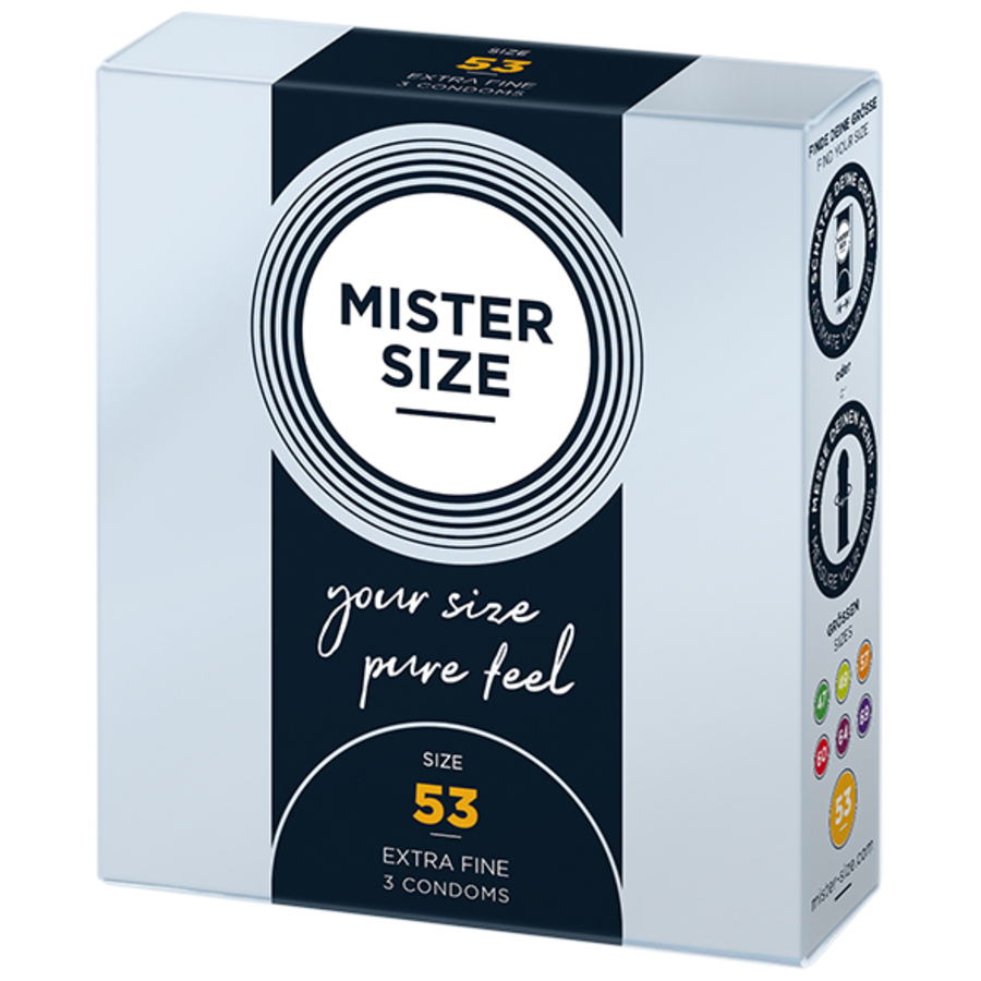 Mister Size -  69 mm Condoms 3 Pieces Accessoires