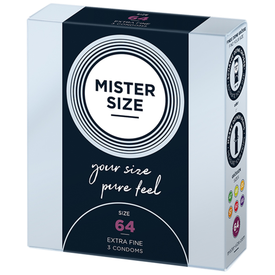 Mister Size -  69 mm Condoms 3 Pieces Accessoires