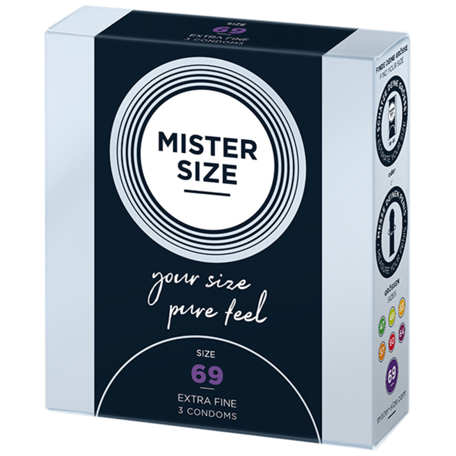 Mister Size -  69 mm Condoms 3 Pieces Accessoires