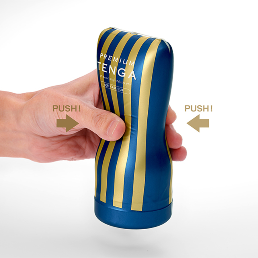Tenga - Premium Serie Soft Case Cup Masturbator Mannen Speeltjes