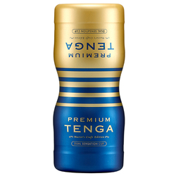 Tenga - Premium Series Dual Sensation Cup Masturbator Tenga - Premium Series Dual Sensation Cup Masturbator Mannen Speeltjes