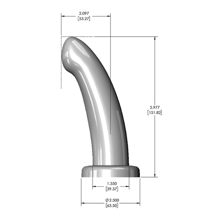 Fleshlight - Fleshlight - HerSpot Dildo Golden Rose Medium Toys for Her