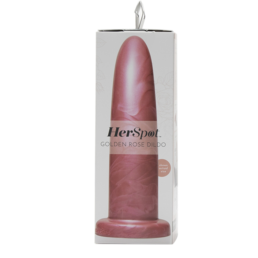 Fleshlight - HerSpot g-spot and anal Dildo Golden Rose Large Toys for Her