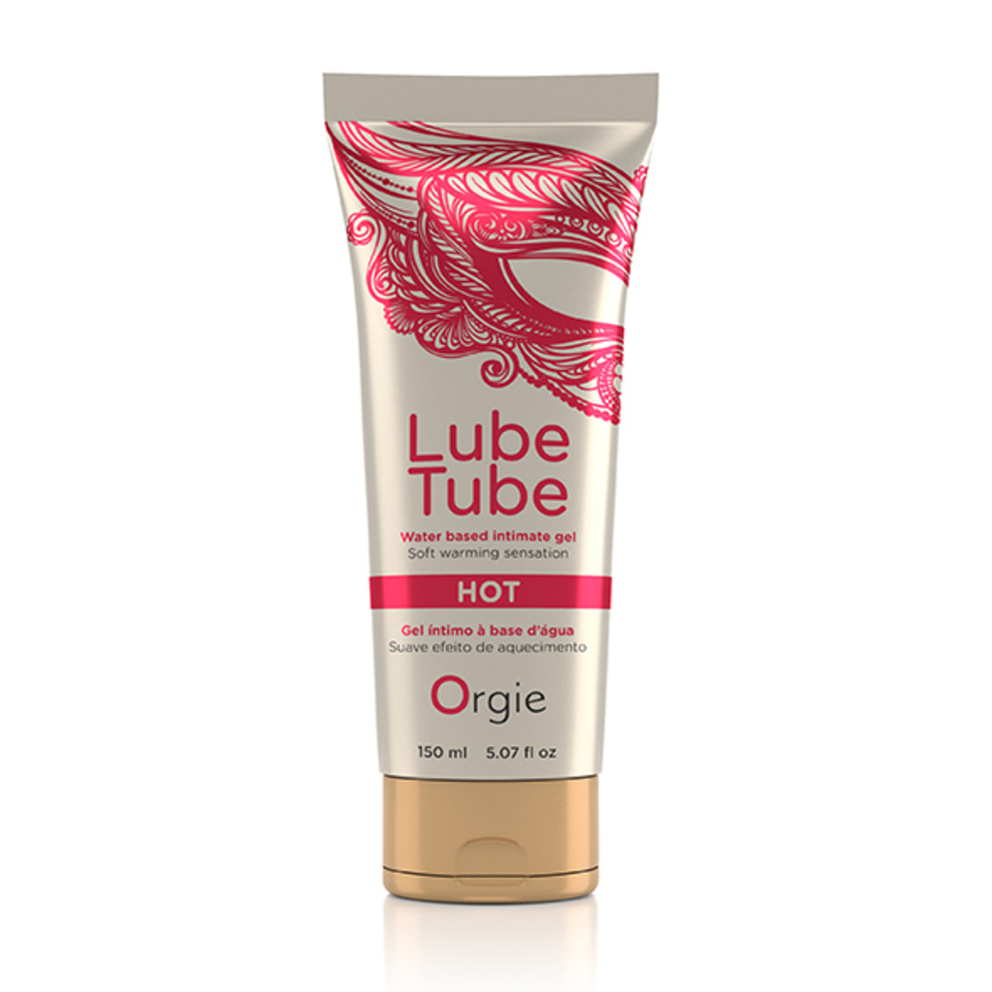 Orgie - Lube Tube Hot 150 ml Verwarmend Waterbasis Glijmiddel Accessoires