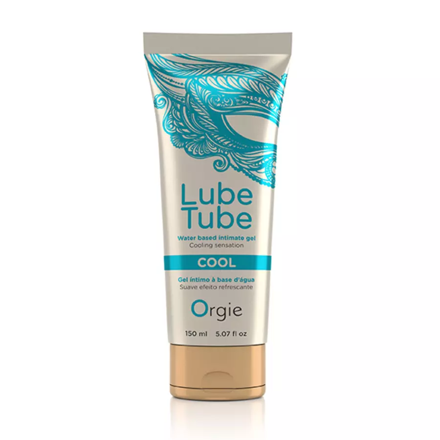 Orgie - Lube Tube Cool 150 ml Tintelend Waterbasis Glijmiddel Accessoires