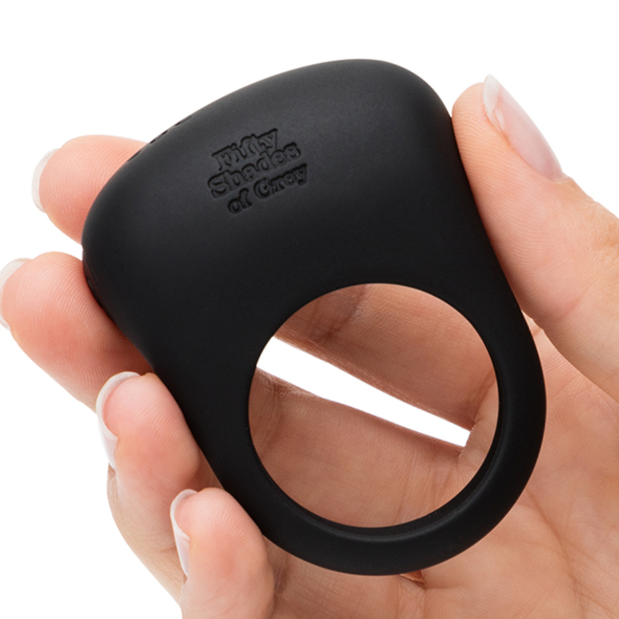 Fifty Shades of Grey - Sensation Vibrerende Love Ring USB-oplaadbaar Mannen Speeltjes