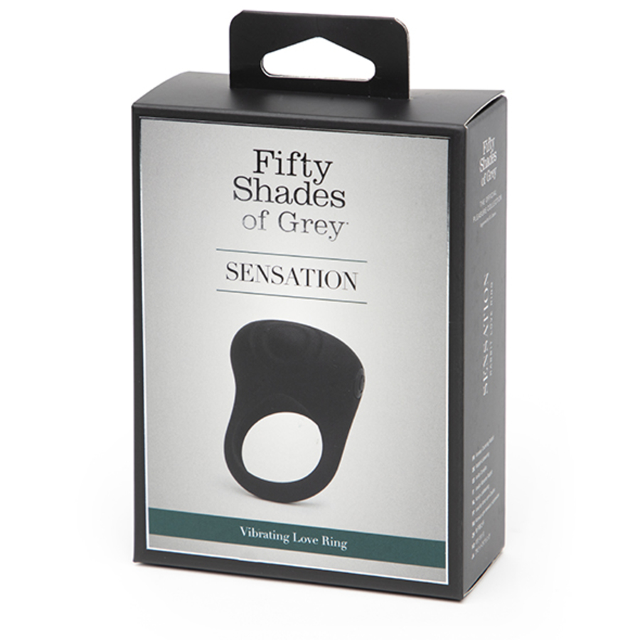 Fifty Shades of Grey - Sensation Vibrerende Love Ring USB-oplaadbaar Mannen Speeltjes