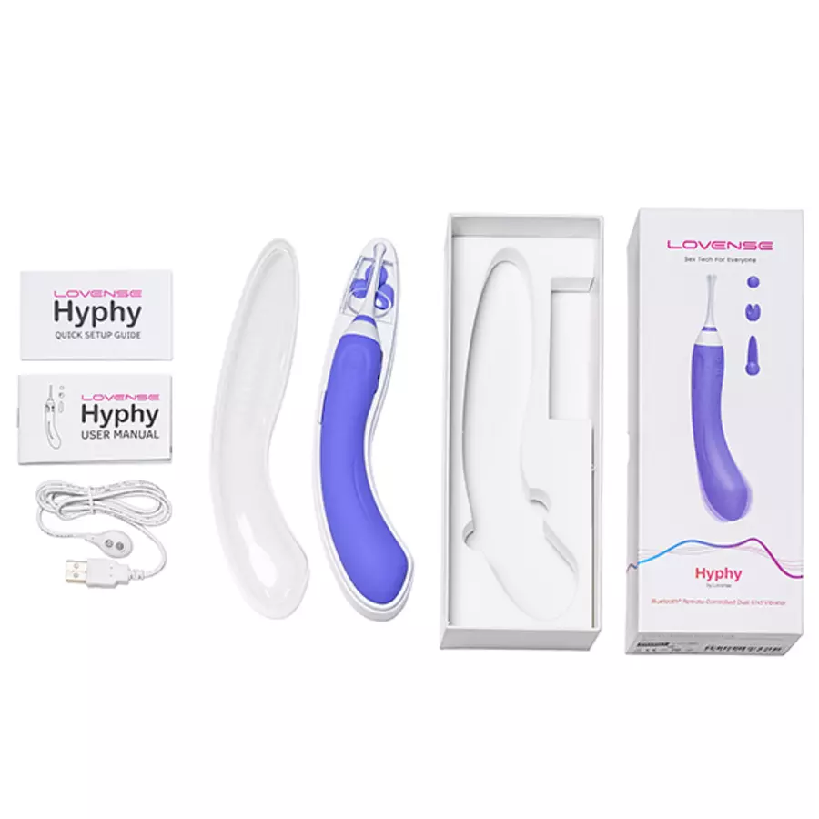 Lovense - Hyphy Dual-End App Controlled Vibrator Toys for Her