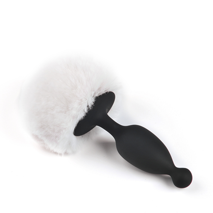 Magic Motion - Bunny App Bestuurbare Vibrerende Bunny Tail Anale Plug Anale Speeltjes