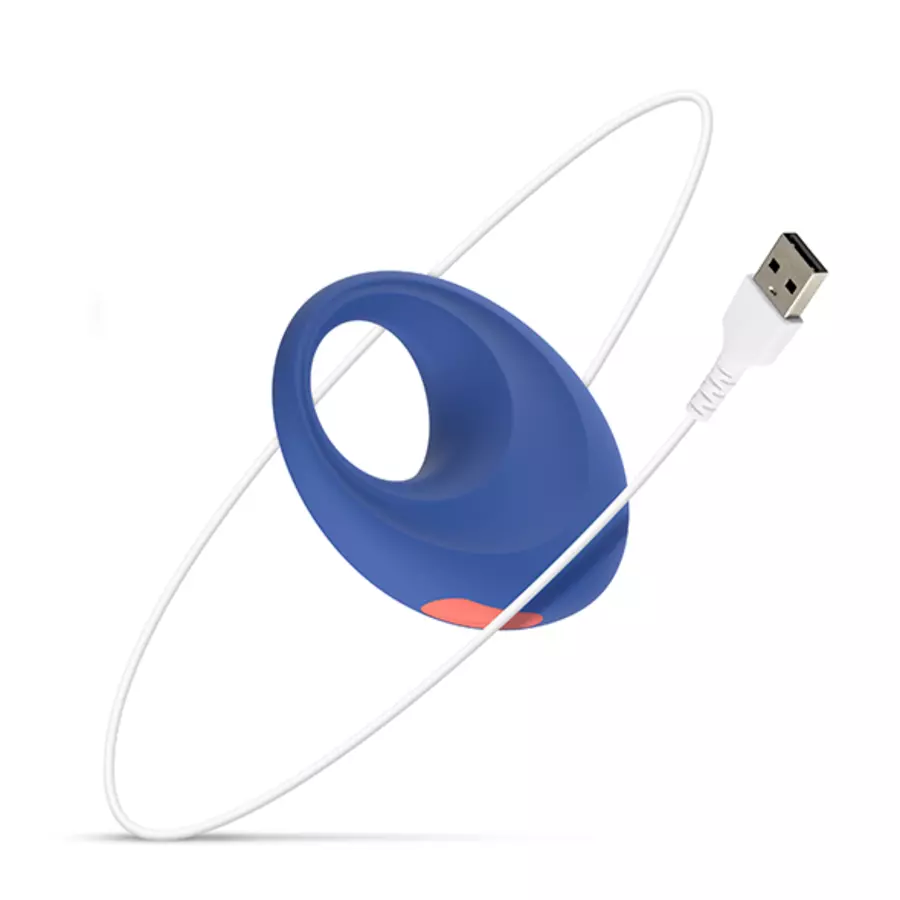 FeelzToys - RRRING Casual Date Vibrerende Cock Ring USB-oplaadbaar Mannen Speeltjes