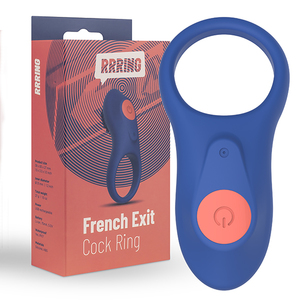 FeelzToys - RRRING French Exit Vibrerende Cock Ring USB-oplaadbaar Mannen Speeltjes