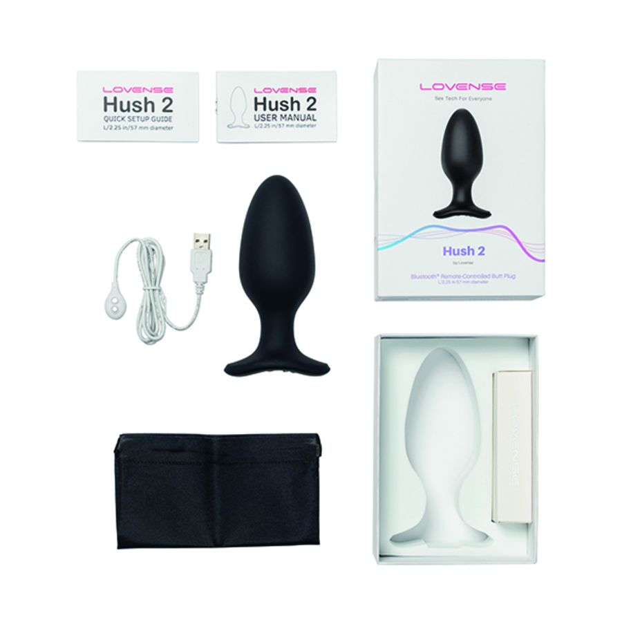 Lovense - Hush 2 Butt Plug App Bestuurbare Anale Vibrator Anale Speeltjes