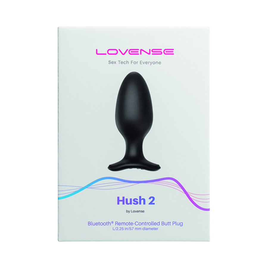 Lovense - Hush 2 Butt Plug App Controlled Anal Vibrator Anal Toys