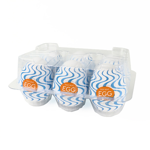 Tenga - Egg Wonder Wind Set van 6 Tenga Masturbators Mannen Speeltjes