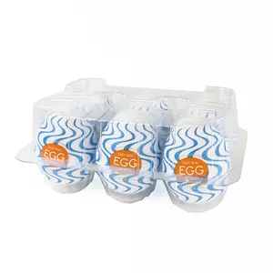 Tenga - Egg Wonder Wind Set of 6 Tenga Masturbators Male Sextoys