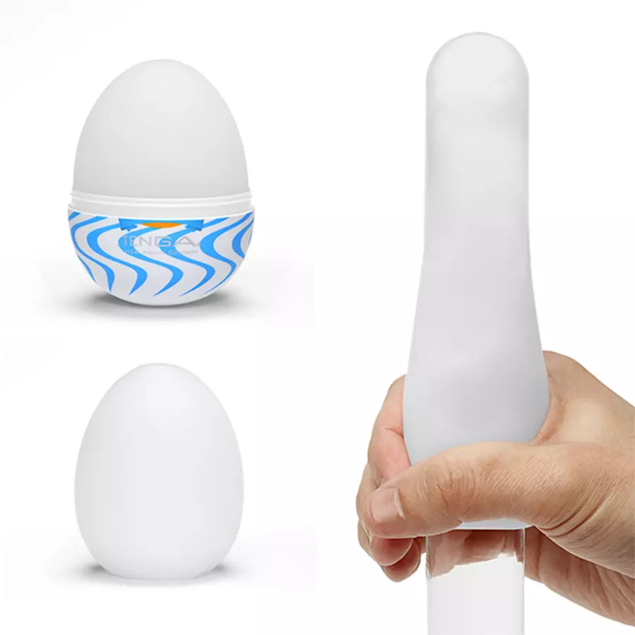 Tenga - Egg Wonder Wind Set van 6 Tenga Masturbators Mannen Speeltjes