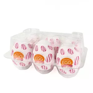 Tenga - Egg Wonder Curl Set of 6 Tenga Masturbators Male Sextoys