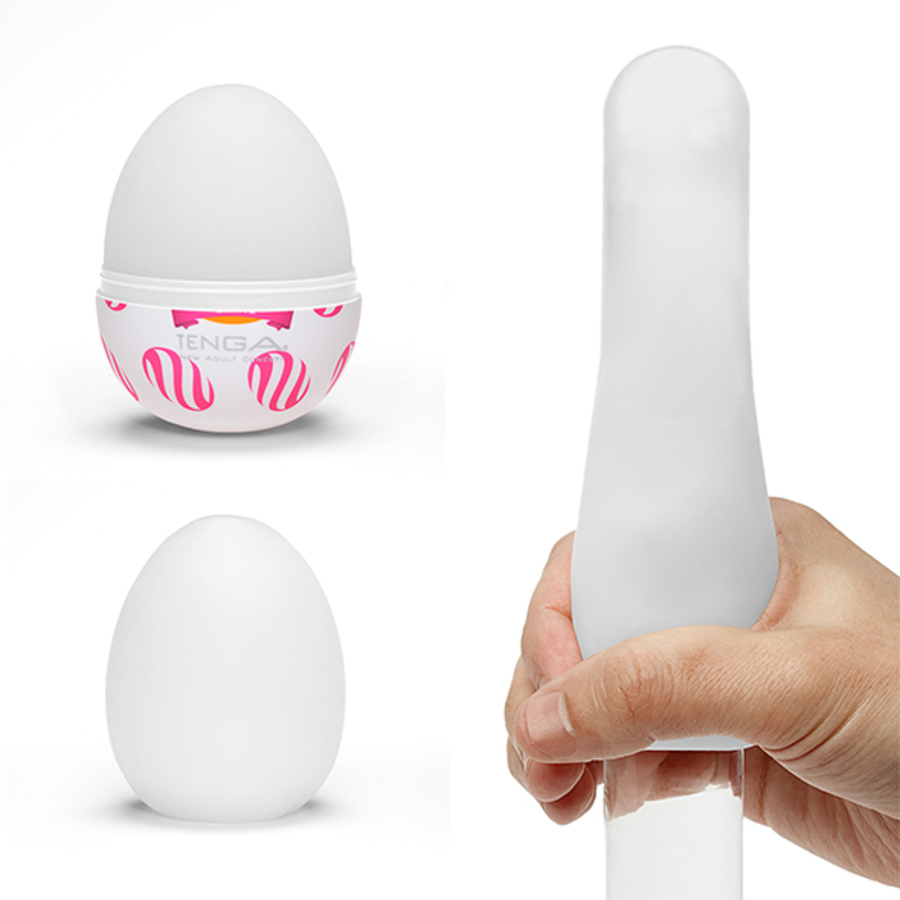 Tenga - Egg Wonder Curl Set van 6 Tenga Masturbators Mannen Speeltjes
