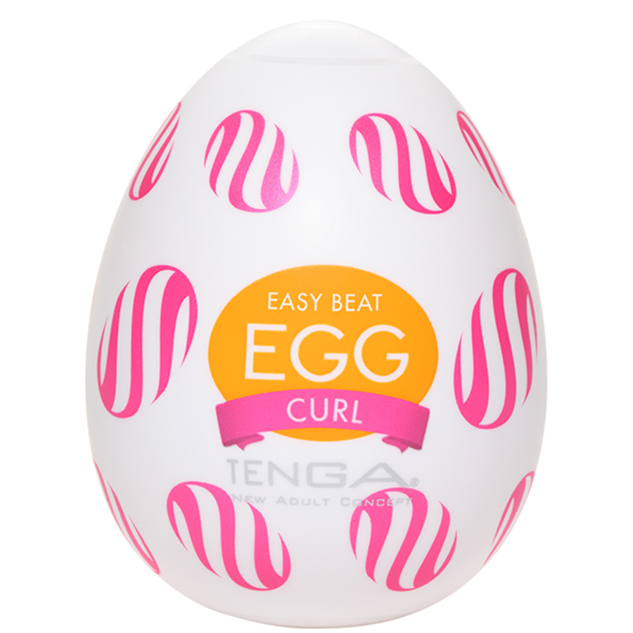 Tenga - Egg Wonder Curl Set van 6 Tenga Masturbators Mannen Speeltjes