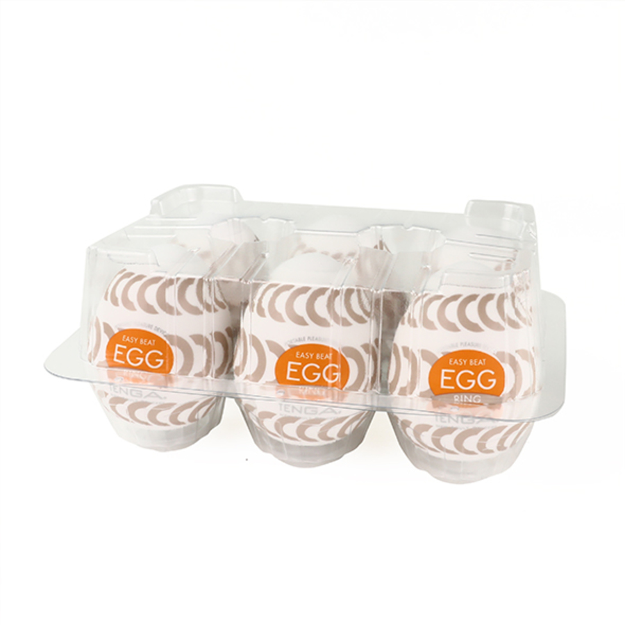 Tenga - Egg Wonder Ring Set van 6 Tenga Masturbators Mannen Speeltjes