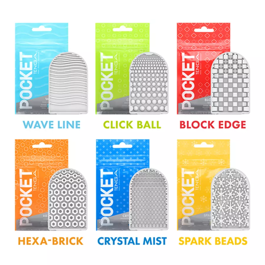 Tenga - Pocket Stroker Single-Use Masturbator Mannen Speeltjes