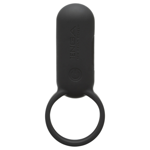 Tenga - SVR Smart Vibe Ring Krachtig Vibrerende Penis Ring Zwart