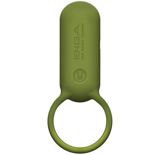 Tenga - SVR Smart Vibe Ring Krachtig Vibrerende Penis Ring Groen