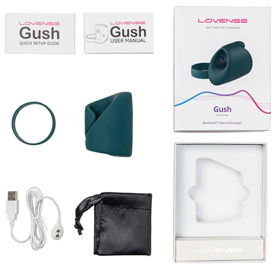 Lovense - Gush Glans Massager App Controlled Masturbator Male Sextoys