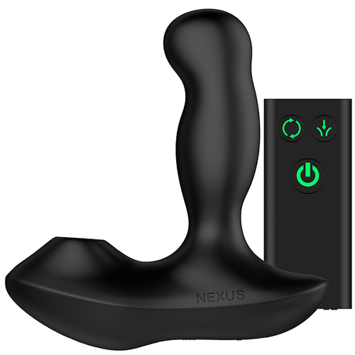 Nexus - Revo Air Remote Control Roterende Prostaat Massager met Zuigmond