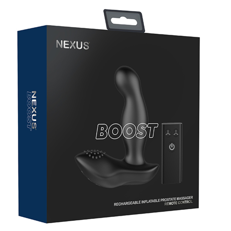 Nexus - Boost Prostaat Massager met Opblaasbare Top Anale Speeltjes