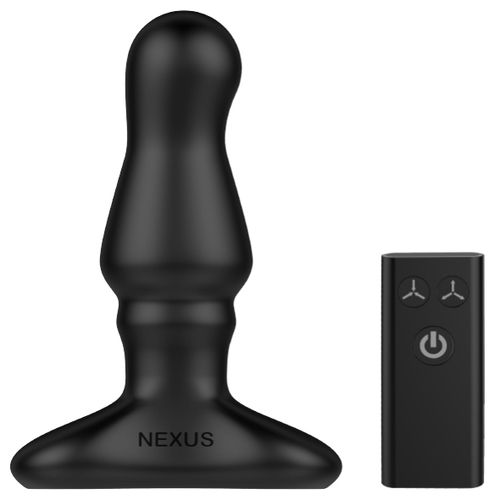 Nexus - Bolster Vibrerende Buttplug met Opblaasbare Top