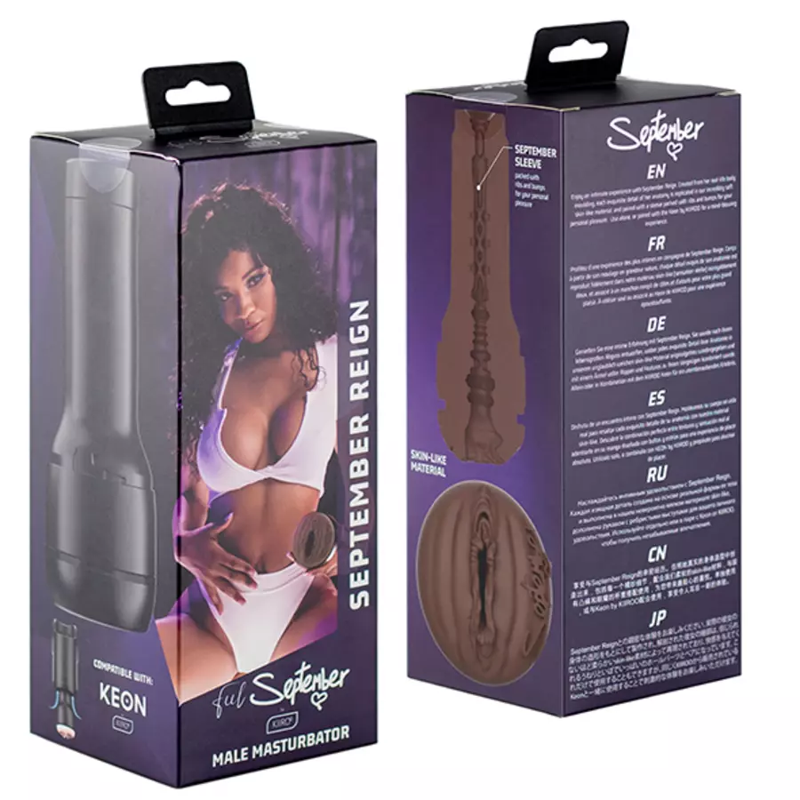 Kiiroo - Stars Collection Strokers Feel September Reign Masturbator Male Sextoys