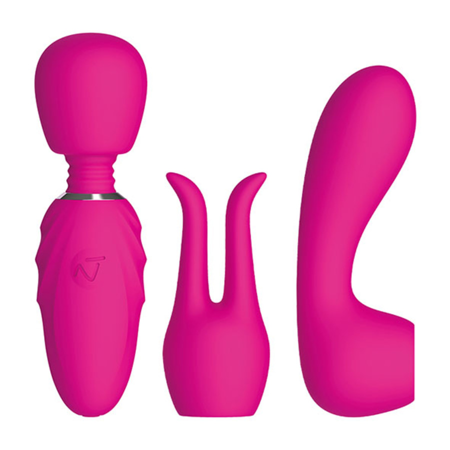 Nomi Tang - Compact Pocket Wand Massager With Attachments Toys for Her